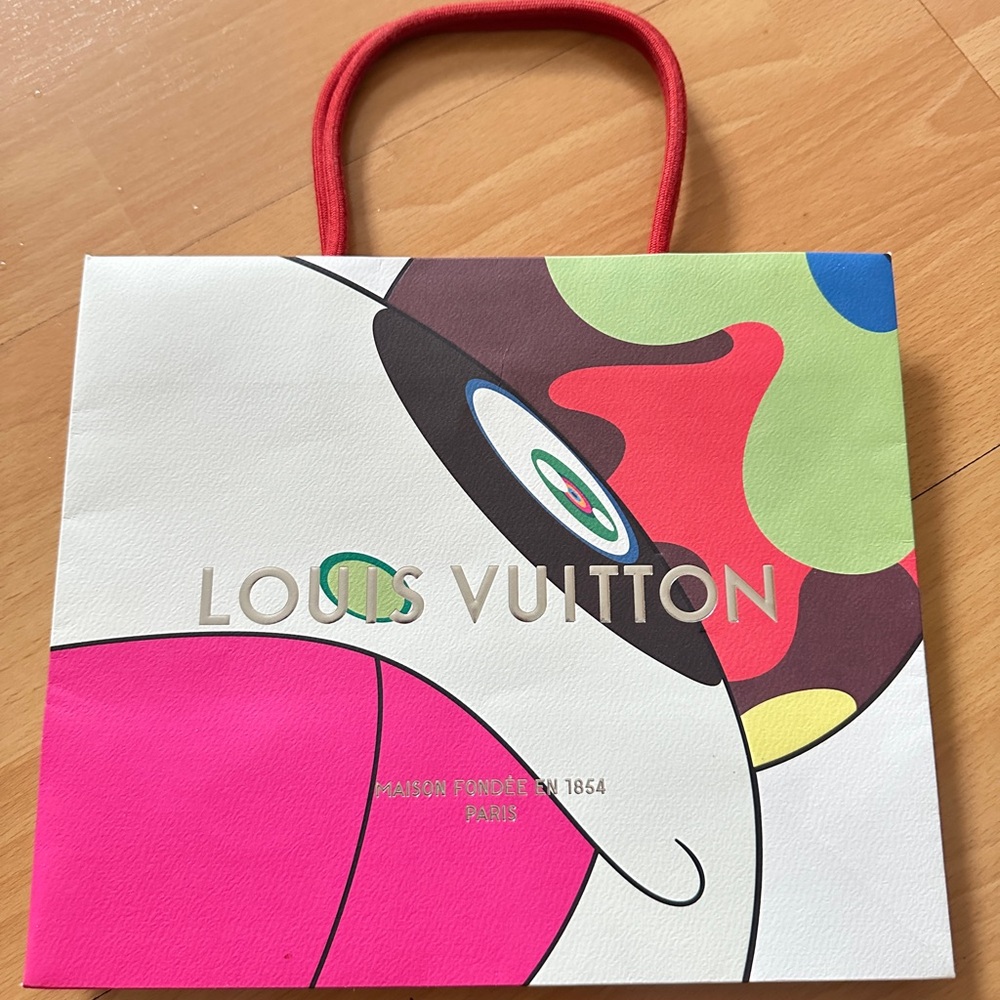 Louis Vuitton X Takashi Murakami 20th Anniversary Shopping Bag, Small, NEW